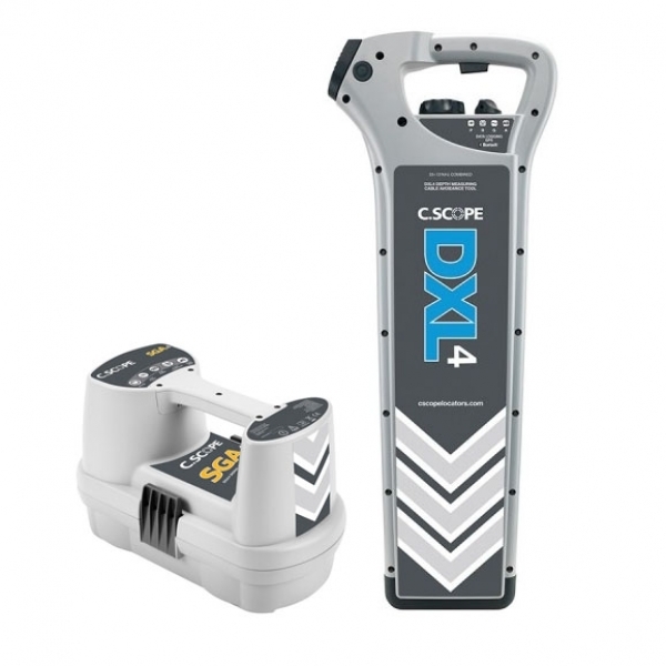 Трассопоисковый комплект локатор C.SCOPE DXL4-D / DXL4-DBG и генератор сигналов C.SCOPE SGA4