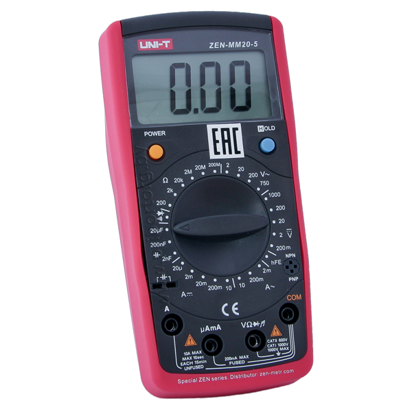 Мультиметр цифровой ZEN-MM20-5