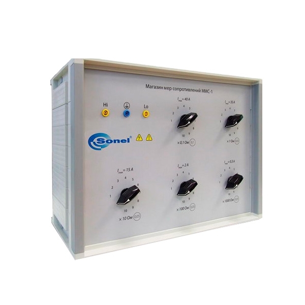 Магазин мер сопротивлений петли КЗ ММС-1