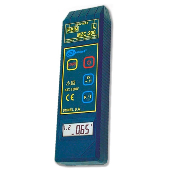 Измеритель параметров цепей «фаза-нуль» и «фаза-фаза» MZC-200