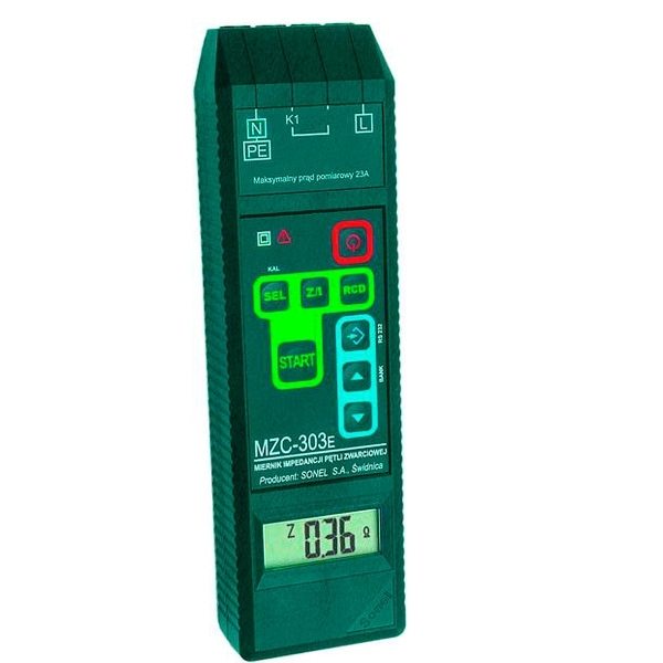 Измеритель параметров цепей электропитания зданий MZC-303E