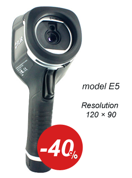 Flir E5 thermovision camera