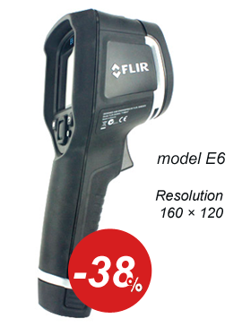 Flir E6 thermovision camera