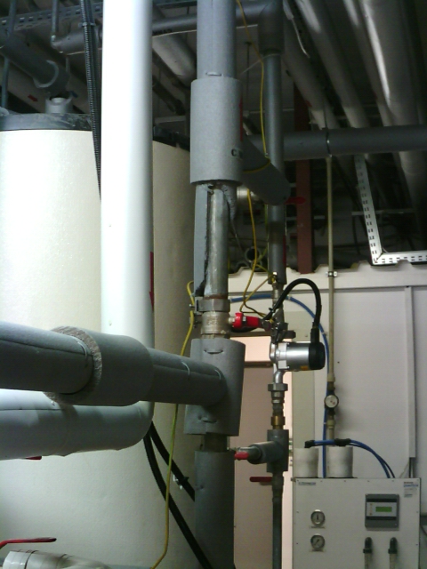 Реальный снимок тепловизором KT-200